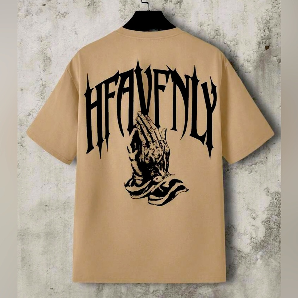 Manfinity EMRG Men's Gesture & Letter
Printed Short Sleeve T-Shirt, Summer